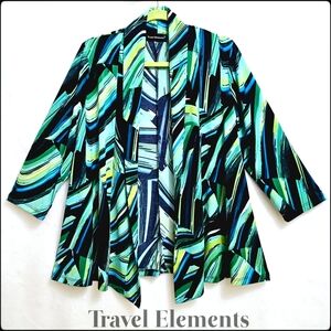 Bold & Colorful Swing Wrap, Wrinkle Resistant, Travel Friendly, Size Large